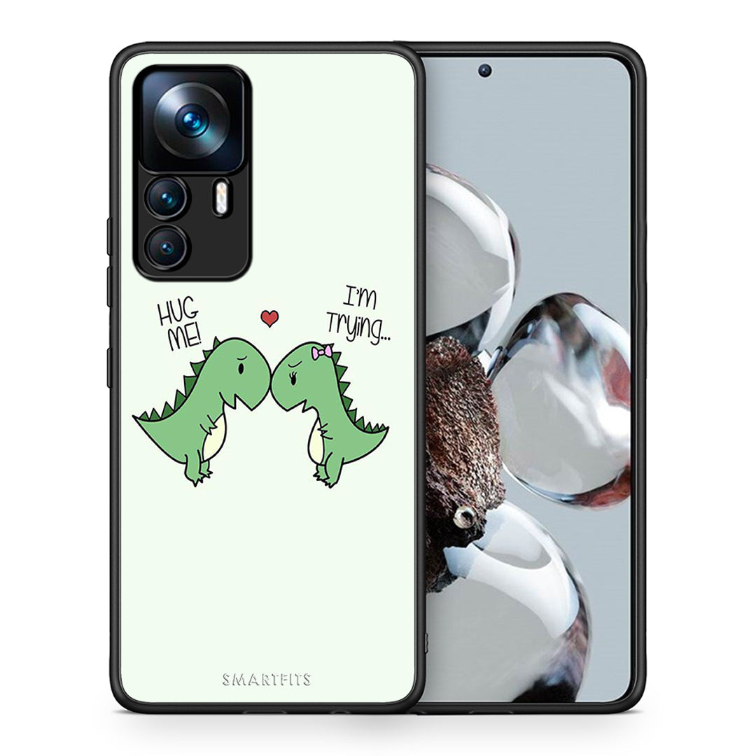 Θήκη Xiaomi 12T / 12T Pro / K50 Ultra Rex Valentine από τη Smartfits με σχέδιο στο πίσω μέρος και μαύρο περίβλημα | Xiaomi 12T / 12T Pro / K50 Ultra Rex Valentine case with colorful back and black bezels