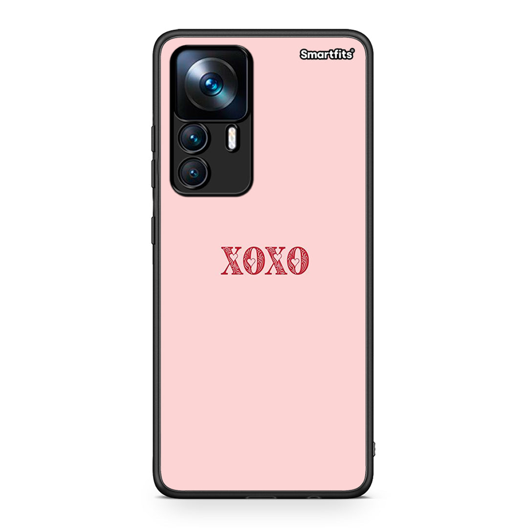 Xiaomi 12T / 12T Pro / K50 Ultra XOXO Love θήκη από τη Smartfits με σχέδιο στο πίσω μέρος και μαύρο περίβλημα | Smartphone case with colorful back and black bezels by Smartfits