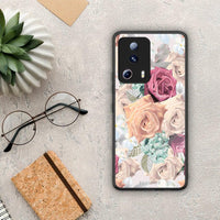 Thumbnail for Θήκη Xiaomi 13 Lite 5G Floral Bouquet από τη Smartfits με σχέδιο στο πίσω μέρος και μαύρο περίβλημα | Xiaomi 13 Lite 5G Floral Bouquet Case with Colorful Back and Black Bezels