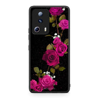 Thumbnail for Θήκη Xiaomi 13 Lite 5G Flower Red Roses από τη Smartfits με σχέδιο στο πίσω μέρος και μαύρο περίβλημα | Xiaomi 13 Lite 5G Flower Red Roses Case with Colorful Back and Black Bezels