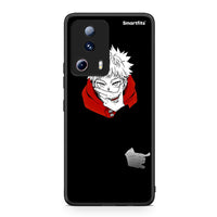 Thumbnail for Θήκη Xiaomi 13 Lite 5G Itadori Anime από τη Smartfits με σχέδιο στο πίσω μέρος και μαύρο περίβλημα | Xiaomi 13 Lite 5G Itadori Anime Case with Colorful Back and Black Bezels