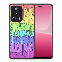 Thumbnail for Θήκη Xiaomi 13 Lite 5G Melting Rainbow από τη Smartfits με σχέδιο στο πίσω μέρος και μαύρο περίβλημα | Xiaomi 13 Lite 5G Melting Rainbow Case with Colorful Back and Black Bezels