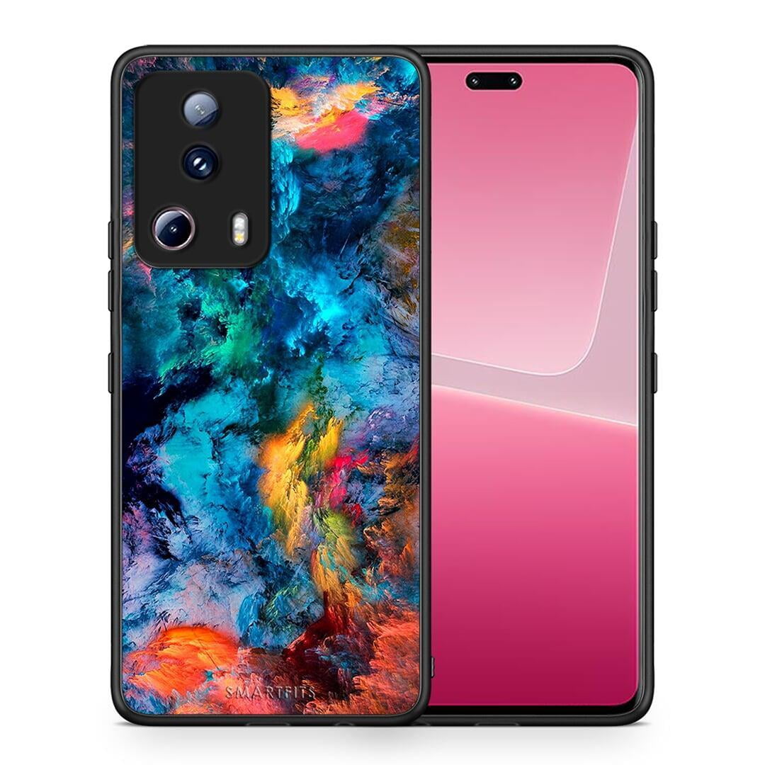 Θήκη Xiaomi 13 Lite 5G Paint Crayola από τη Smartfits με σχέδιο στο πίσω μέρος και μαύρο περίβλημα | Xiaomi 13 Lite 5G Paint Crayola Case with Colorful Back and Black Bezels