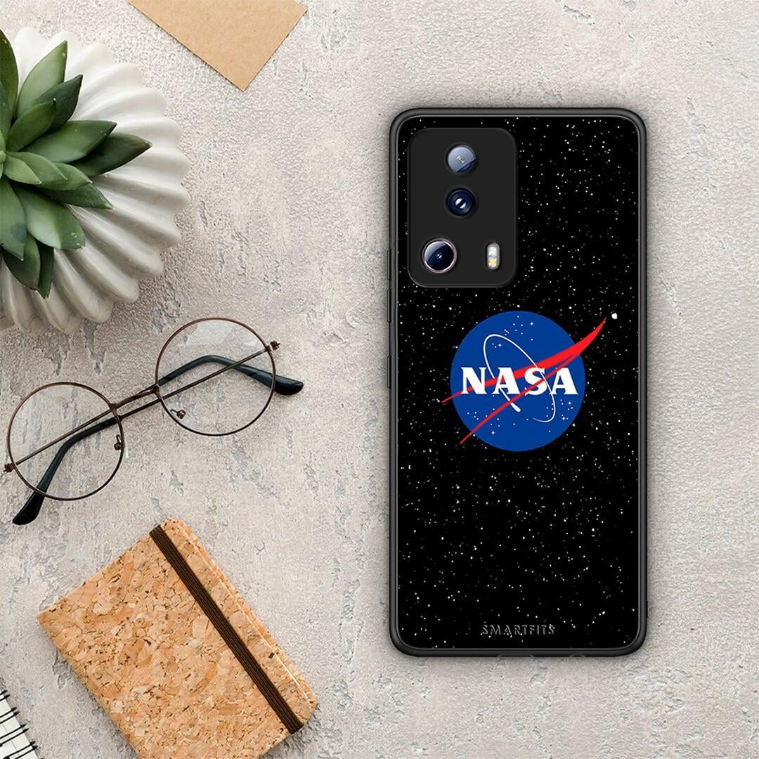 Θήκη Xiaomi 13 Lite 5G PopArt NASA από τη Smartfits με σχέδιο στο πίσω μέρος και μαύρο περίβλημα | Xiaomi 13 Lite 5G PopArt NASA Case with Colorful Back and Black Bezels