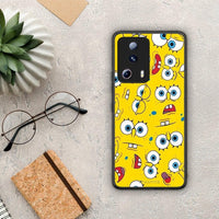 Thumbnail for Θήκη Xiaomi 13 Lite 5G PopArt Sponge από τη Smartfits με σχέδιο στο πίσω μέρος και μαύρο περίβλημα | Xiaomi 13 Lite 5G PopArt Sponge Case with Colorful Back and Black Bezels