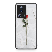 Thumbnail for Θήκη Xiaomi 13 Lite 5G Red Rose από τη Smartfits με σχέδιο στο πίσω μέρος και μαύρο περίβλημα | Xiaomi 13 Lite 5G Red Rose Case with Colorful Back and Black Bezels