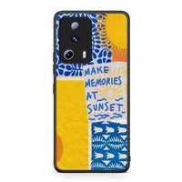 Thumbnail for Θήκη Xiaomi 13 Lite 5G Sunset Memories από τη Smartfits με σχέδιο στο πίσω μέρος και μαύρο περίβλημα | Xiaomi 13 Lite 5G Sunset Memories Case with Colorful Back and Black Bezels