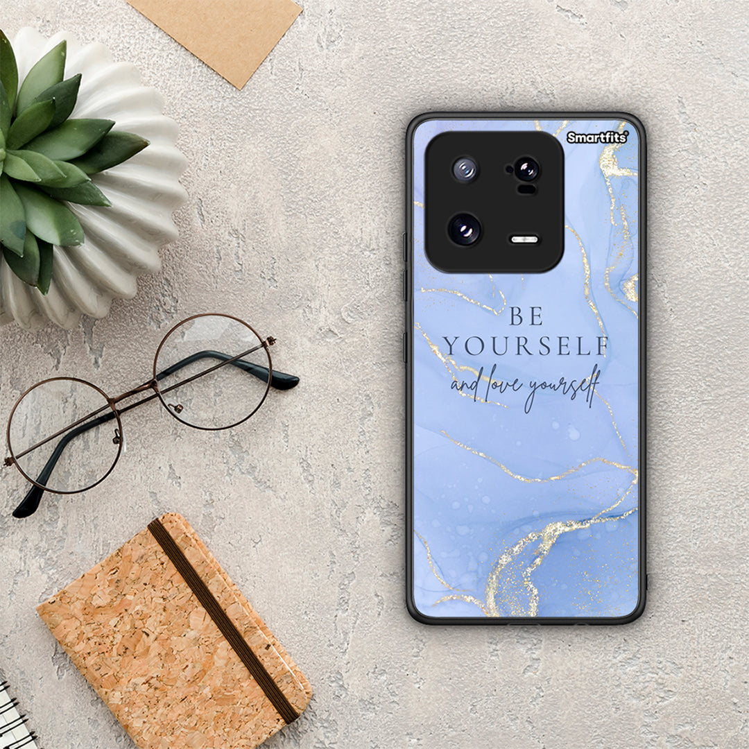 Θήκη Xiaomi 13 Be Yourself από τη Smartfits με σχέδιο στο πίσω μέρος και μαύρο περίβλημα | Xiaomi 13 Be Yourself Case with Colorful Back and Black Bezels