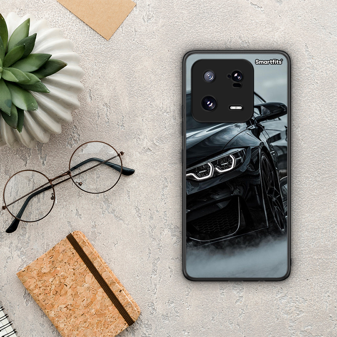 Θήκη Xiaomi 13 Pro Black BMW από τη Smartfits με σχέδιο στο πίσω μέρος και μαύρο περίβλημα | Xiaomi 13 Pro Black BMW Case with Colorful Back and Black Bezels