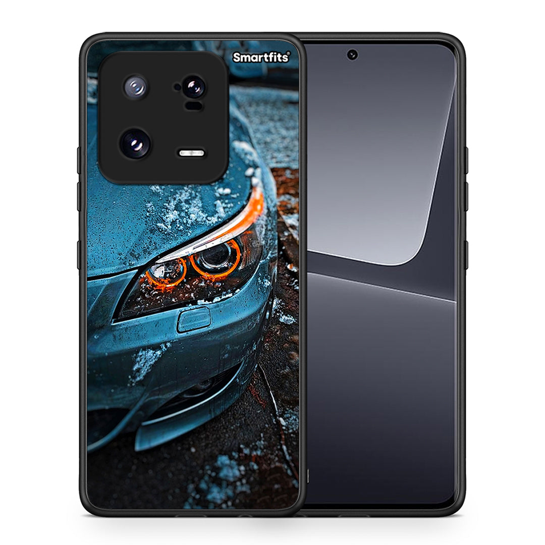 Θήκη Xiaomi 13 Bmw E60 από τη Smartfits με σχέδιο στο πίσω μέρος και μαύρο περίβλημα | Xiaomi 13 Bmw E60 Case with Colorful Back and Black Bezels