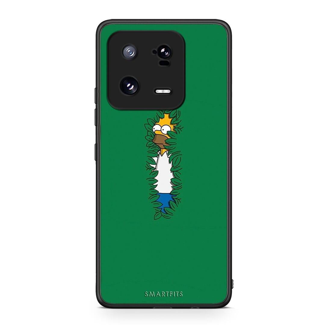 Θήκη Xiaomi 13 Bush Man από τη Smartfits με σχέδιο στο πίσω μέρος και μαύρο περίβλημα | Xiaomi 13 Bush Man Case with Colorful Back and Black Bezels