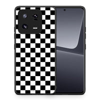 Thumbnail for Θήκη Xiaomi 13 Pro Geometric Squares από τη Smartfits με σχέδιο στο πίσω μέρος και μαύρο περίβλημα | Xiaomi 13 Pro Geometric Squares Case with Colorful Back and Black Bezels