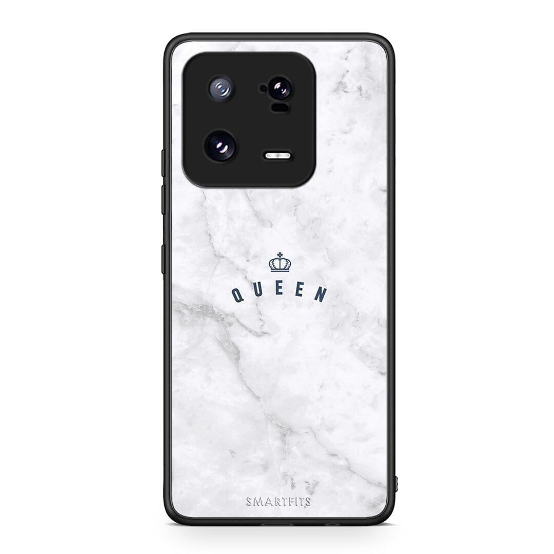 Θήκη Xiaomi 13 Marble Queen από τη Smartfits με σχέδιο στο πίσω μέρος και μαύρο περίβλημα | Xiaomi 13 Marble Queen Case with Colorful Back and Black Bezels