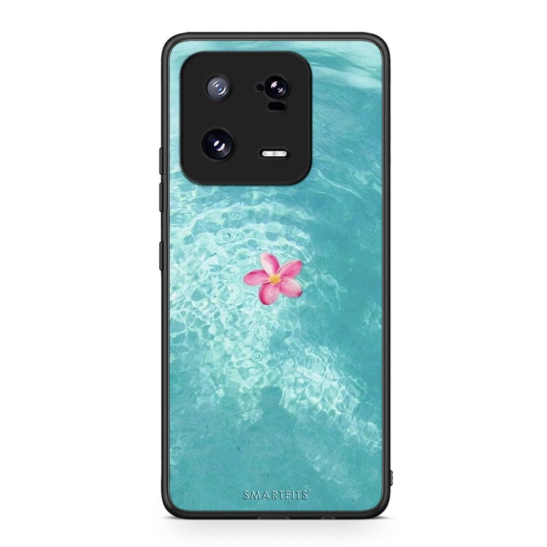 Θήκη Xiaomi 13 Pro Water Flower από τη Smartfits με σχέδιο στο πίσω μέρος και μαύρο περίβλημα | Xiaomi 13 Pro Water Flower Case with Colorful Back and Black Bezels