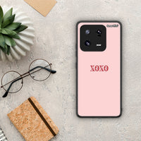 Thumbnail for Θήκη Xiaomi 13 Pro XOXO Love από τη Smartfits με σχέδιο στο πίσω μέρος και μαύρο περίβλημα | Xiaomi 13 Pro XOXO Love Case with Colorful Back and Black Bezels