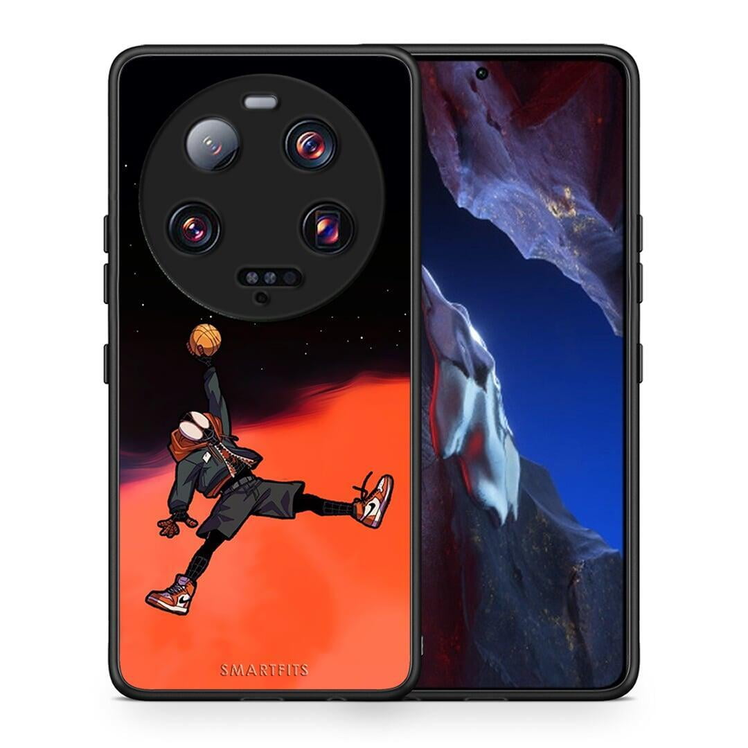 Θήκη Xiaomi 13 Ultra Basketball Hero από τη Smartfits με σχέδιο στο πίσω μέρος και μαύρο περίβλημα | Xiaomi 13 Ultra Basketball Hero Case with Colorful Back and Black Bezels