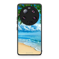 Thumbnail for Θήκη Xiaomi 13 Ultra Beautiful Beach από τη Smartfits με σχέδιο στο πίσω μέρος και μαύρο περίβλημα | Xiaomi 13 Ultra Beautiful Beach Case with Colorful Back and Black Bezels