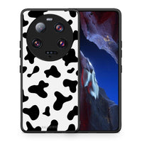 Thumbnail for Θήκη Xiaomi 13 Ultra Cow Print από τη Smartfits με σχέδιο στο πίσω μέρος και μαύρο περίβλημα | Xiaomi 13 Ultra Cow Print Case with Colorful Back and Black Bezels