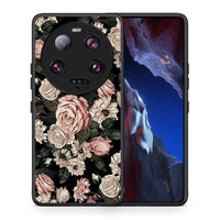 Thumbnail for Θήκη Xiaomi 13 Ultra Flower Wild Roses από τη Smartfits με σχέδιο στο πίσω μέρος και μαύρο περίβλημα | Xiaomi 13 Ultra Flower Wild Roses Case with Colorful Back and Black Bezels