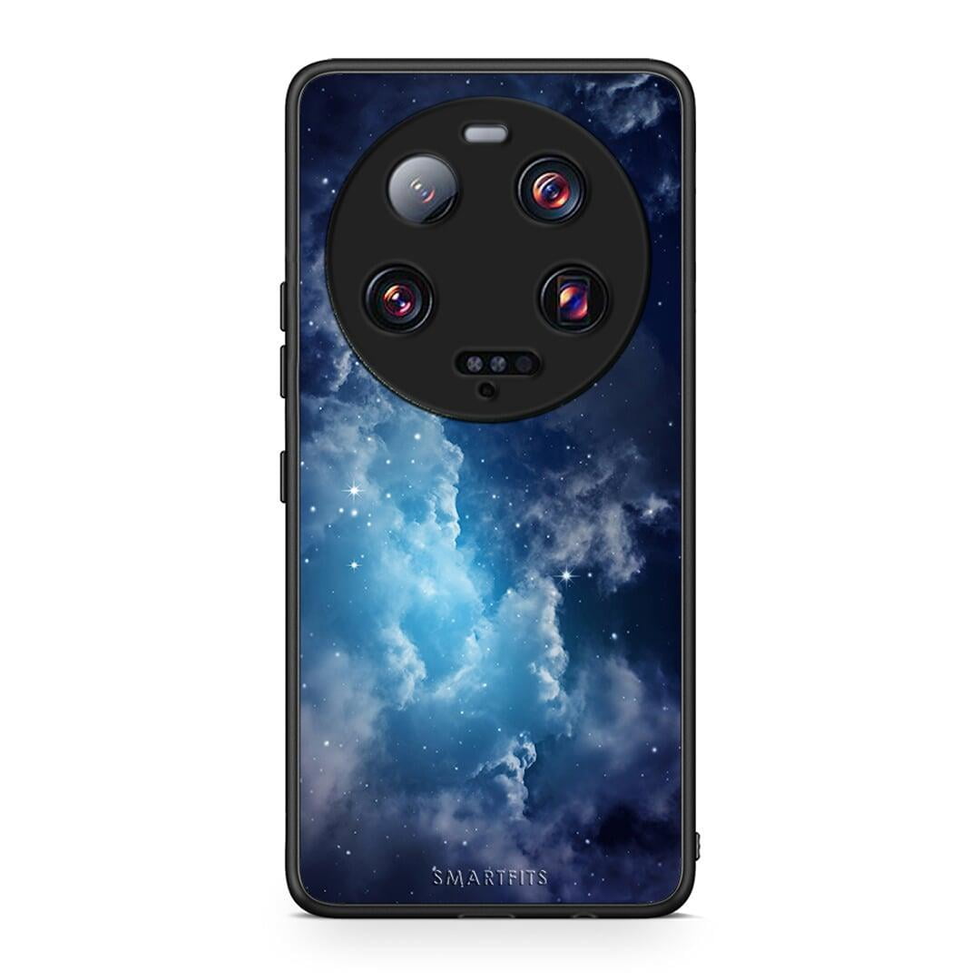 Θήκη Xiaomi 13 Ultra Galactic Blue Sky από τη Smartfits με σχέδιο στο πίσω μέρος και μαύρο περίβλημα | Xiaomi 13 Ultra Galactic Blue Sky Case with Colorful Back and Black Bezels