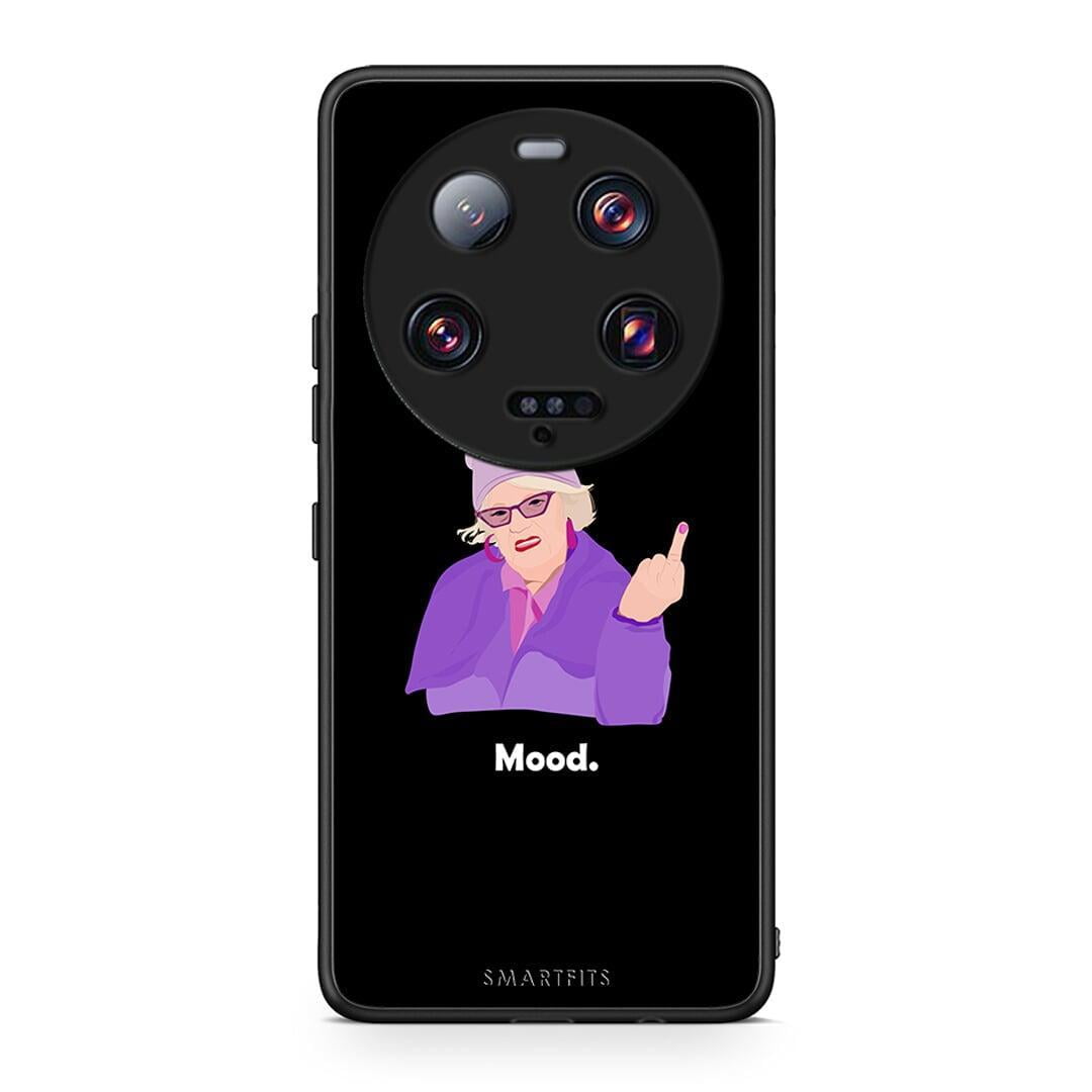 Θήκη Xiaomi 13 Ultra Grandma Mood Black από τη Smartfits με σχέδιο στο πίσω μέρος και μαύρο περίβλημα | Xiaomi 13 Ultra Grandma Mood Black Case with Colorful Back and Black Bezels