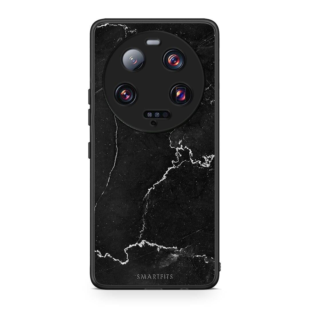 Θήκη Xiaomi 13 Ultra Marble Black από τη Smartfits με σχέδιο στο πίσω μέρος και μαύρο περίβλημα | Xiaomi 13 Ultra Marble Black Case with Colorful Back and Black Bezels