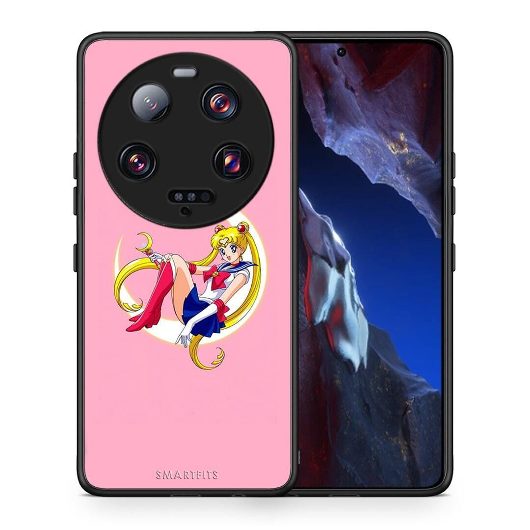 Θήκη Xiaomi 13 Ultra Moon Girl από τη Smartfits με σχέδιο στο πίσω μέρος και μαύρο περίβλημα | Xiaomi 13 Ultra Moon Girl Case with Colorful Back and Black Bezels