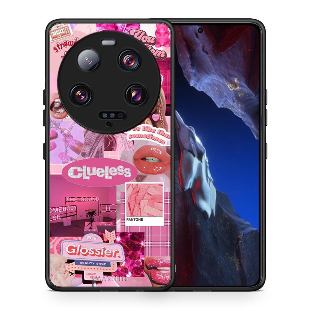 Θήκη Xiaomi 13 Ultra Pink Love από τη Smartfits με σχέδιο στο πίσω μέρος και μαύρο περίβλημα | Xiaomi 13 Ultra Pink Love Case with Colorful Back and Black Bezels