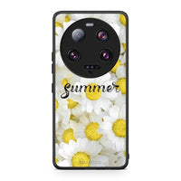 Thumbnail for Θήκη Xiaomi 13 Ultra Summer Daisies από τη Smartfits με σχέδιο στο πίσω μέρος και μαύρο περίβλημα | Xiaomi 13 Ultra Summer Daisies Case with Colorful Back and Black Bezels