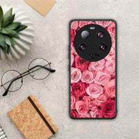 Thumbnail for Θήκη Xiaomi 13 Ultra Valentine RoseGarden από τη Smartfits με σχέδιο στο πίσω μέρος και μαύρο περίβλημα | Xiaomi 13 Ultra Valentine RoseGarden Case with Colorful Back and Black Bezels