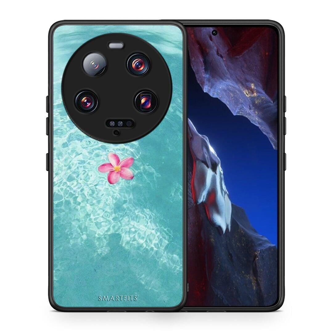 Θήκη Xiaomi 13 Ultra Water Flower από τη Smartfits με σχέδιο στο πίσω μέρος και μαύρο περίβλημα | Xiaomi 13 Ultra Water Flower Case with Colorful Back and Black Bezels