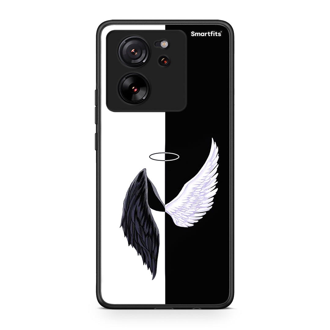 Xiaomi 13T Angels Demons θήκη από τη Smartfits με σχέδιο στο πίσω μέρος και μαύρο περίβλημα | Smartphone case with colorful back and black bezels by Smartfits