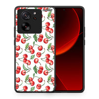 Thumbnail for Θήκη Xiaomi 13T Cherry Summer από τη Smartfits με σχέδιο στο πίσω μέρος και μαύρο περίβλημα | Xiaomi 13T Cherry Summer case with colorful back and black bezels