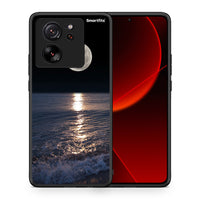 Thumbnail for Θήκη Xiaomi 13T Moon Landscape από τη Smartfits με σχέδιο στο πίσω μέρος και μαύρο περίβλημα | Xiaomi 13T Moon Landscape case with colorful back and black bezels