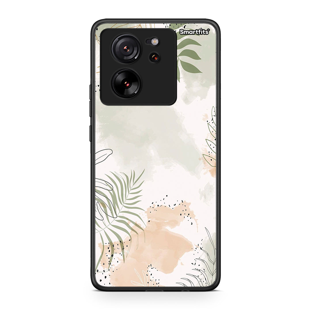 Xiaomi 13T Nude Plants Θήκη από τη Smartfits με σχέδιο στο πίσω μέρος και μαύρο περίβλημα | Smartphone case with colorful back and black bezels by Smartfits