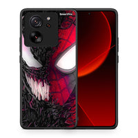 Thumbnail for Θήκη Xiaomi 13T SpiderVenom PopArt από τη Smartfits με σχέδιο στο πίσω μέρος και μαύρο περίβλημα | Xiaomi 13T SpiderVenom PopArt case with colorful back and black bezels