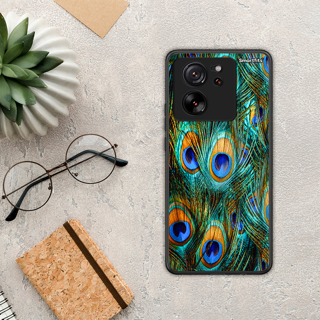 Real Peacock Feathers - Xiaomi 13T case