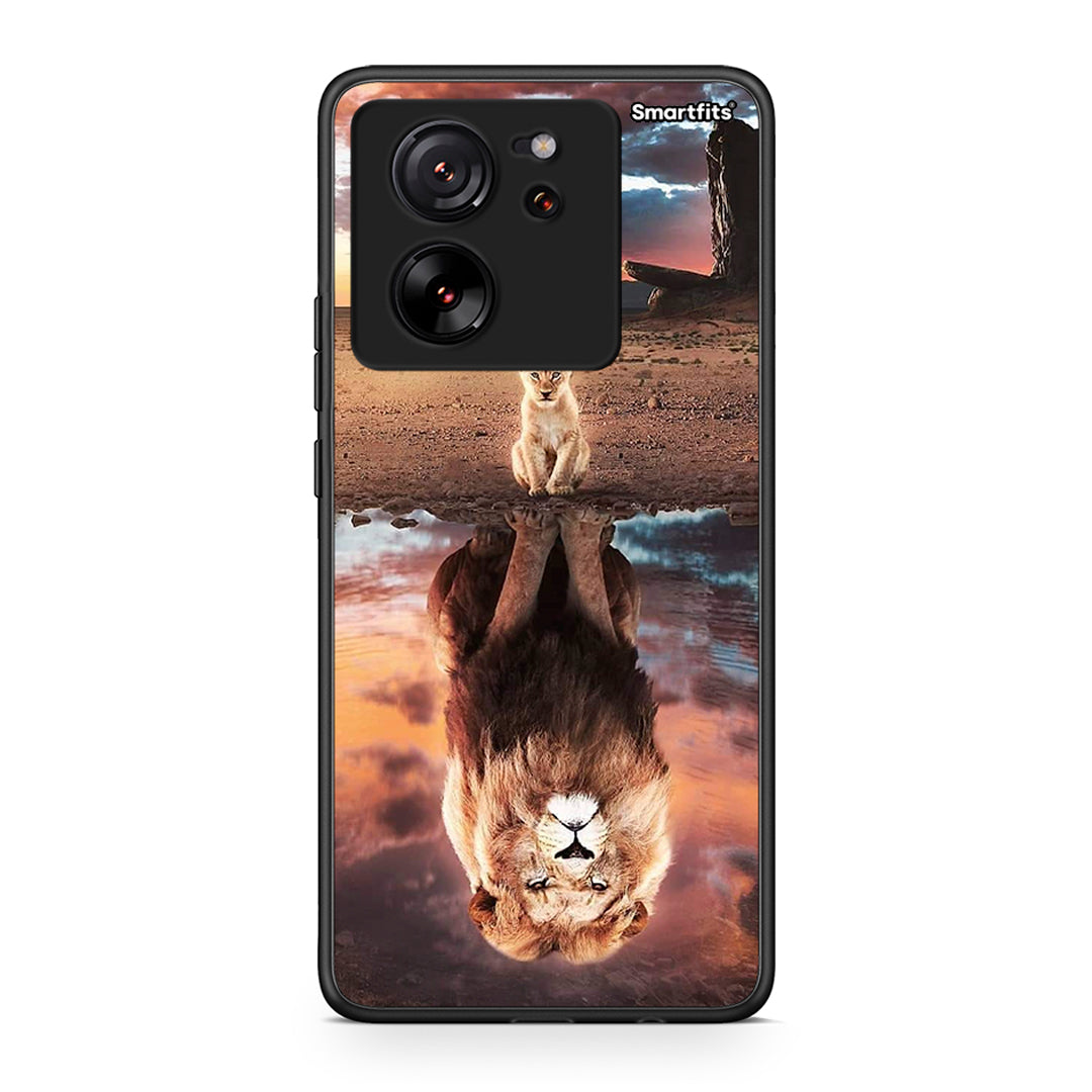 Xiaomi 13T Sunset Dreams Θήκη Αγίου Βαλεντίνου από τη Smartfits με σχέδιο στο πίσω μέρος και μαύρο περίβλημα | Smartphone case with colorful back and black bezels by Smartfits