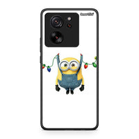 Thumbnail for Xiaomi 13T Xmas Minion Lights θήκη από τη Smartfits με σχέδιο στο πίσω μέρος και μαύρο περίβλημα | Smartphone case with colorful back and black bezels by Smartfits