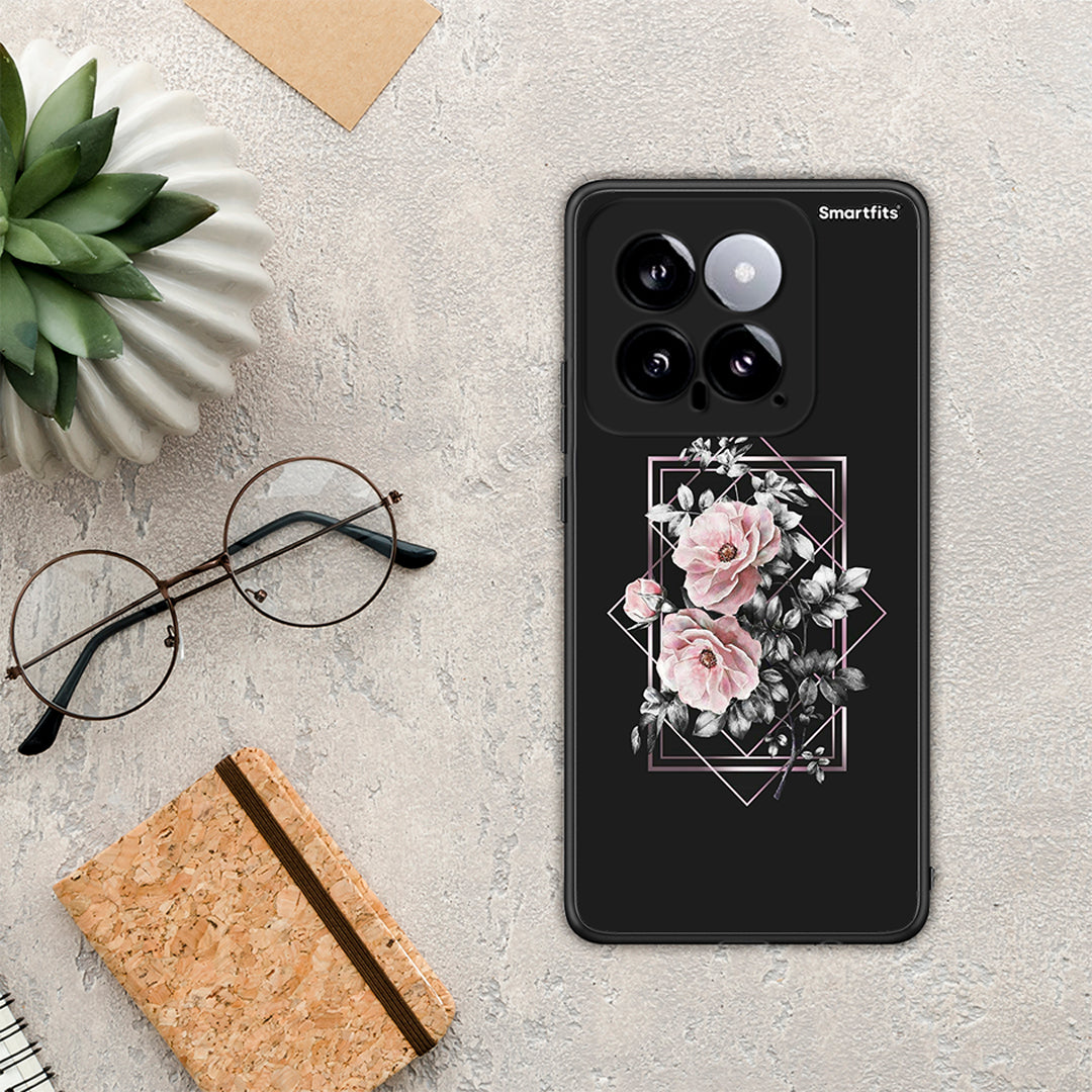 Flower Frame - Xiaomi 14 5G case