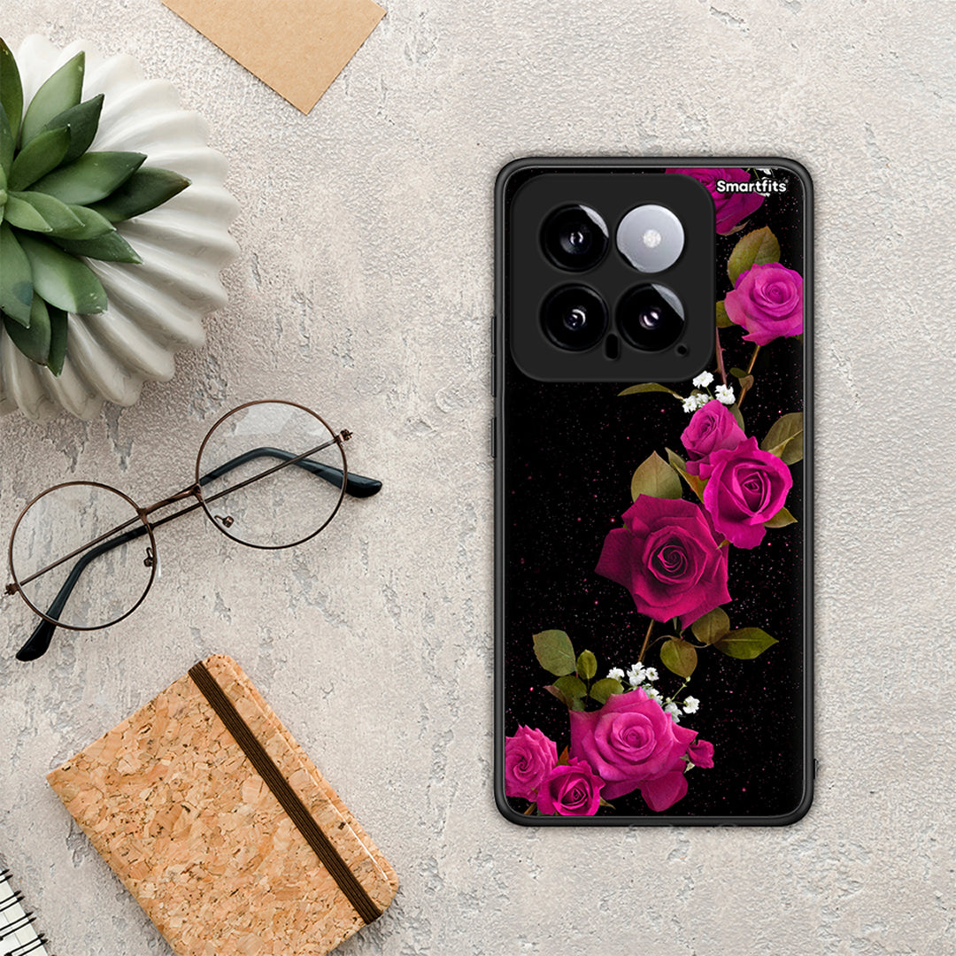 Flower Red Roses - Xiaomi 14 5G case