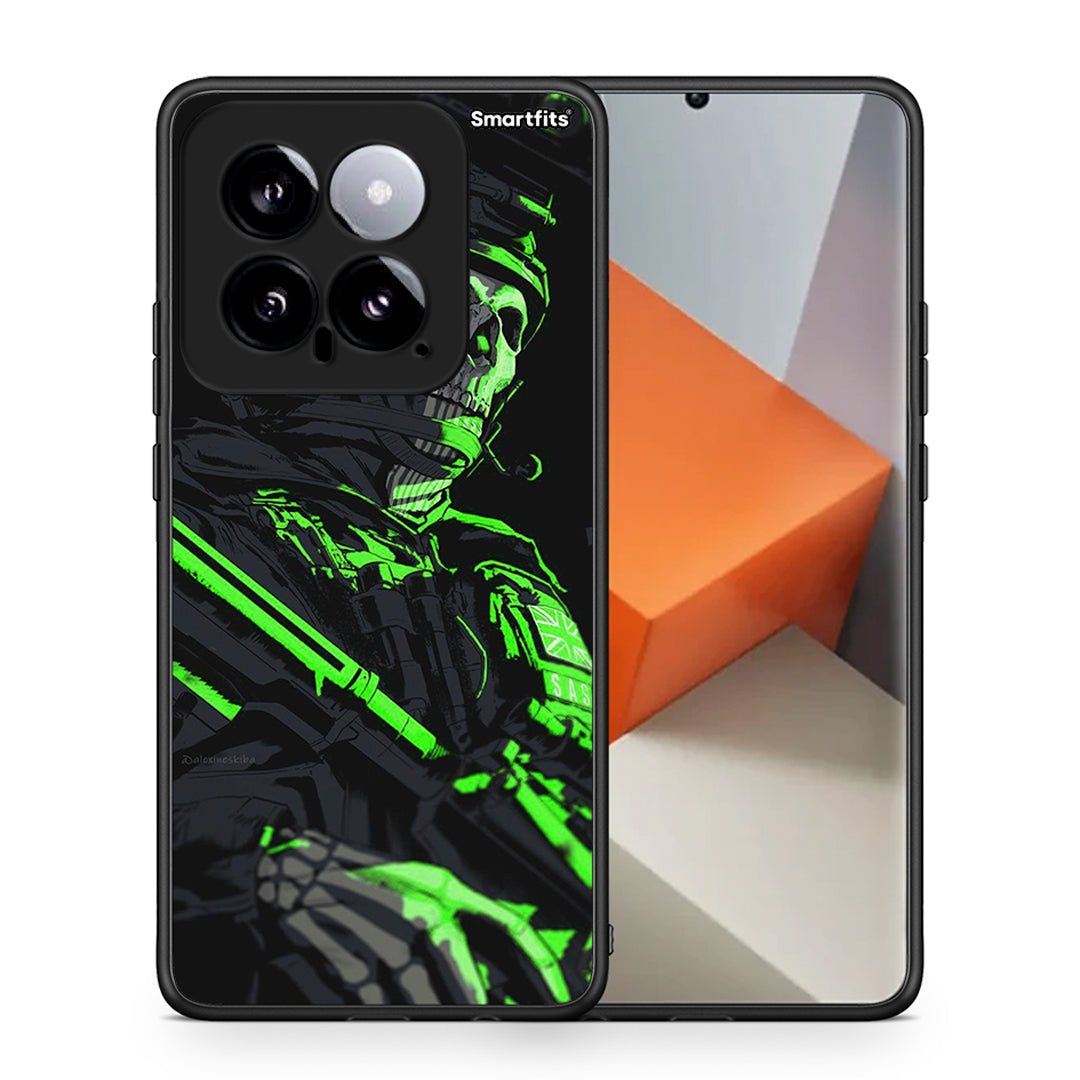 Green Soldier - Xiaomi 14 5G case