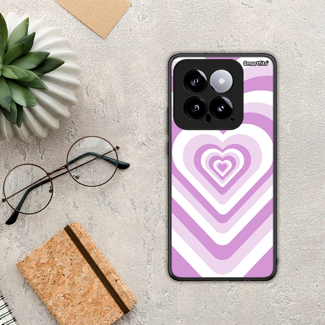 Lilac Hearts - Xiaomi 14 5G case