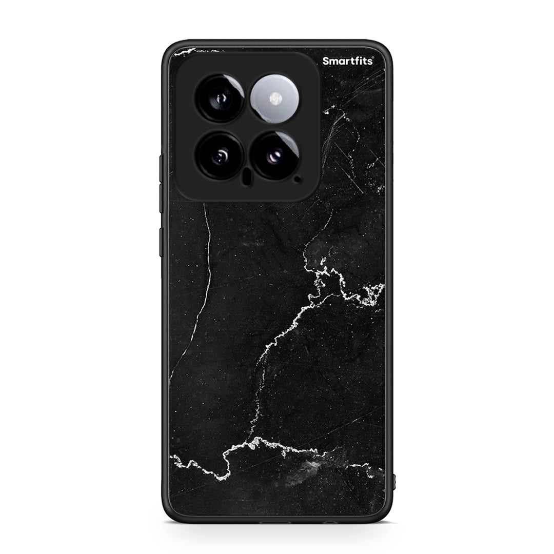 Xiaomi 14 5G Marble Black θήκη από τη Smartfits με σχέδιο στο πίσω μέρος και μαύρο περίβλημα | Smartphone case with colorful back and black bezels by Smartfits