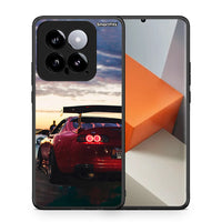 Thumbnail for Θήκη Xiaomi 14 5G Racing Supra από τη Smartfits με σχέδιο στο πίσω μέρος και μαύρο περίβλημα | Xiaomi 14 5G Racing Supra case with colorful back and black bezels