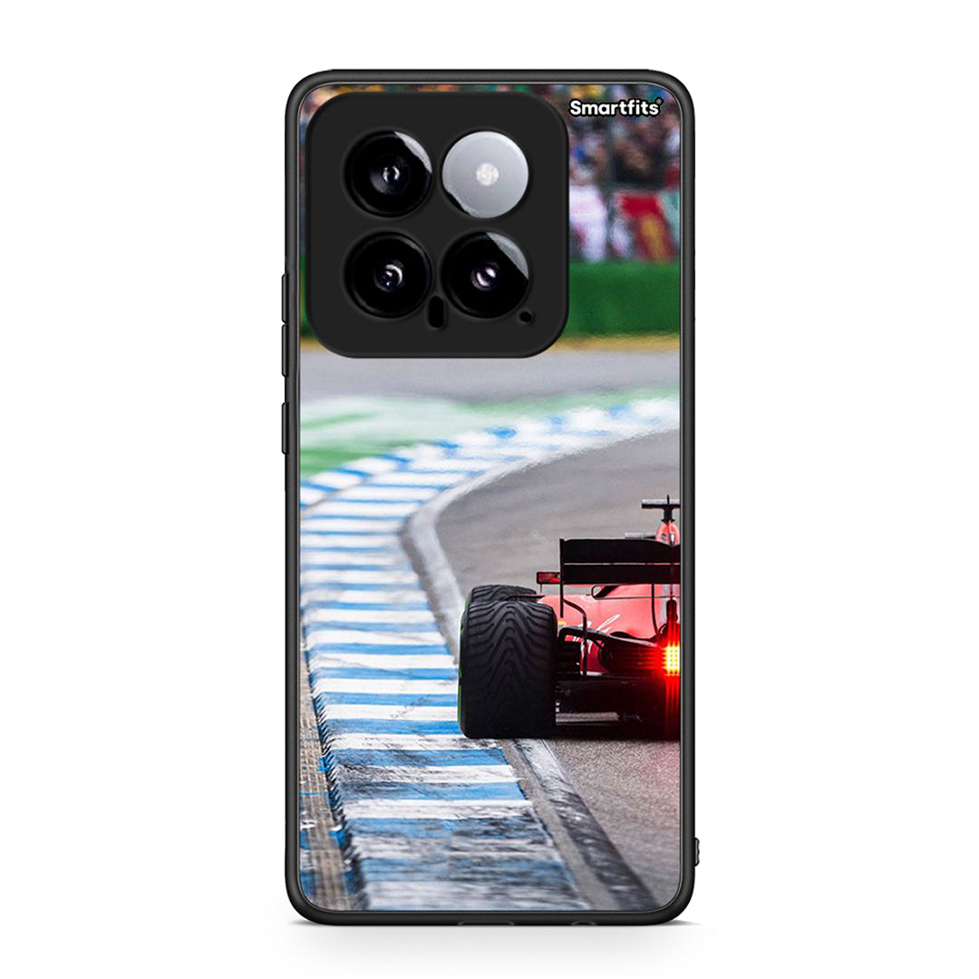 Xiaomi 14 5G Racing Vibes θήκη από τη Smartfits με σχέδιο στο πίσω μέρος και μαύρο περίβλημα | Smartphone case with colorful back and black bezels by Smartfits