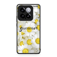 Thumbnail for Xiaomi 14 5G Summer Daisies Θήκη από τη Smartfits με σχέδιο στο πίσω μέρος και μαύρο περίβλημα | Smartphone case with colorful back and black bezels by Smartfits