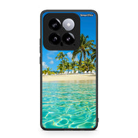 Thumbnail for Xiaomi 14 5G Tropical Vibes Θήκη από τη Smartfits με σχέδιο στο πίσω μέρος και μαύρο περίβλημα | Smartphone case with colorful back and black bezels by Smartfits