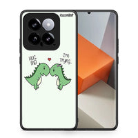 Thumbnail for Θήκη Xiaomi 14 5G Rex Valentine από τη Smartfits με σχέδιο στο πίσω μέρος και μαύρο περίβλημα | Xiaomi 14 5G Rex Valentine case with colorful back and black bezels