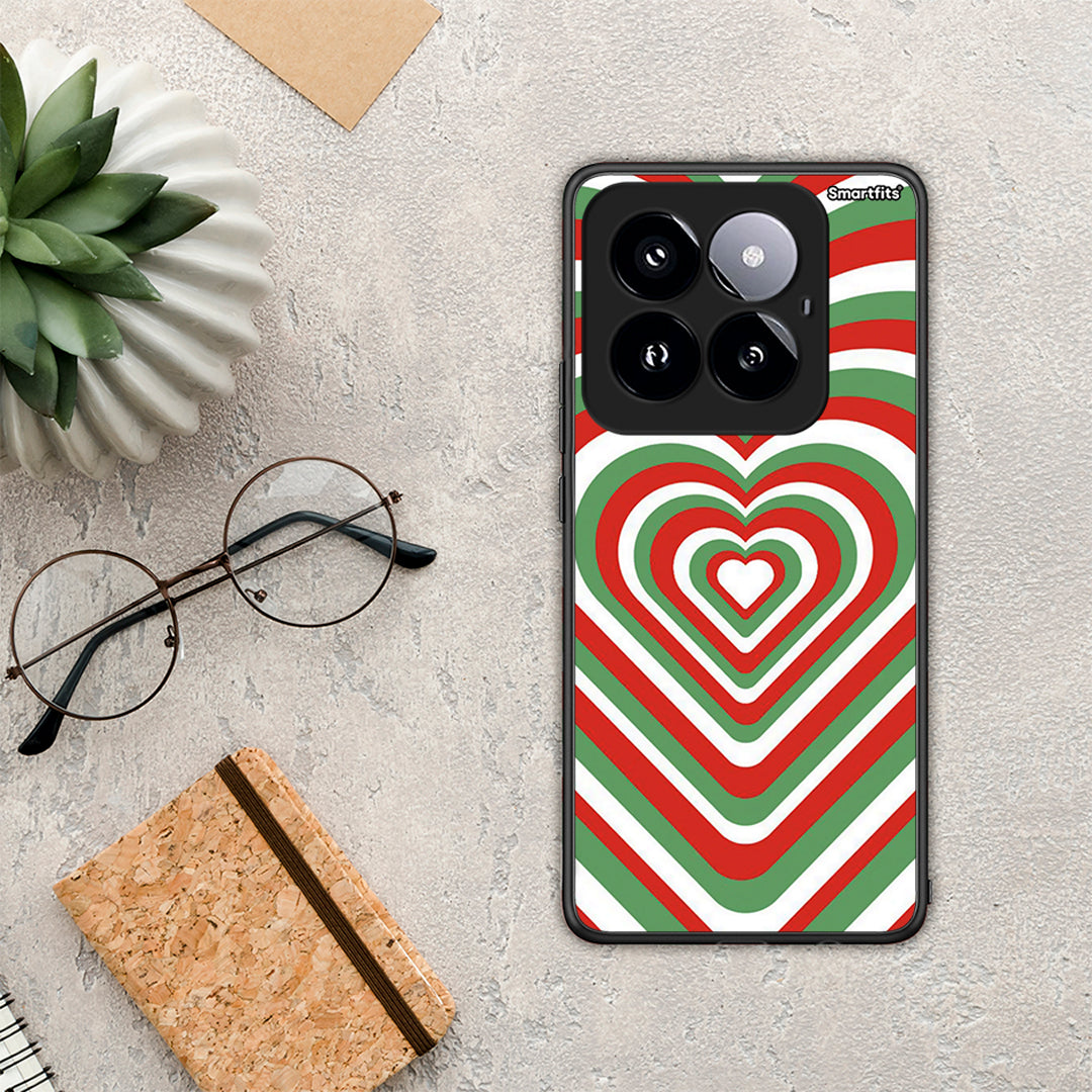 Christmas Hearts - Xiaomi 14 Pro 5G case